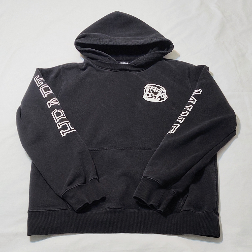Billionaire Boys Club Y2K Black Hoodie with White Graphics